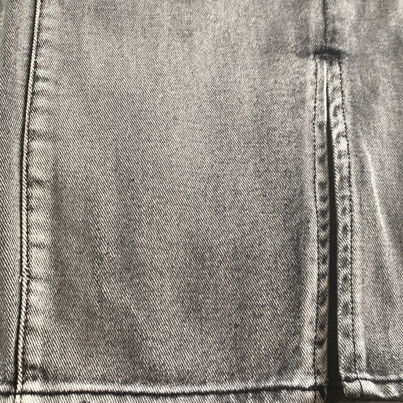 One Teaspoon faded black drawstring wide leg jeans, size Medium - Picture 10 of 12